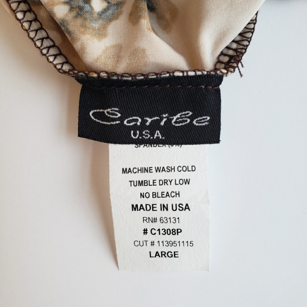 Reversible leopard print blouse - Picture 4 of 6